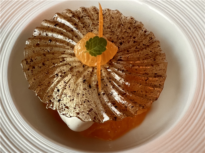 mandarin pre dessert